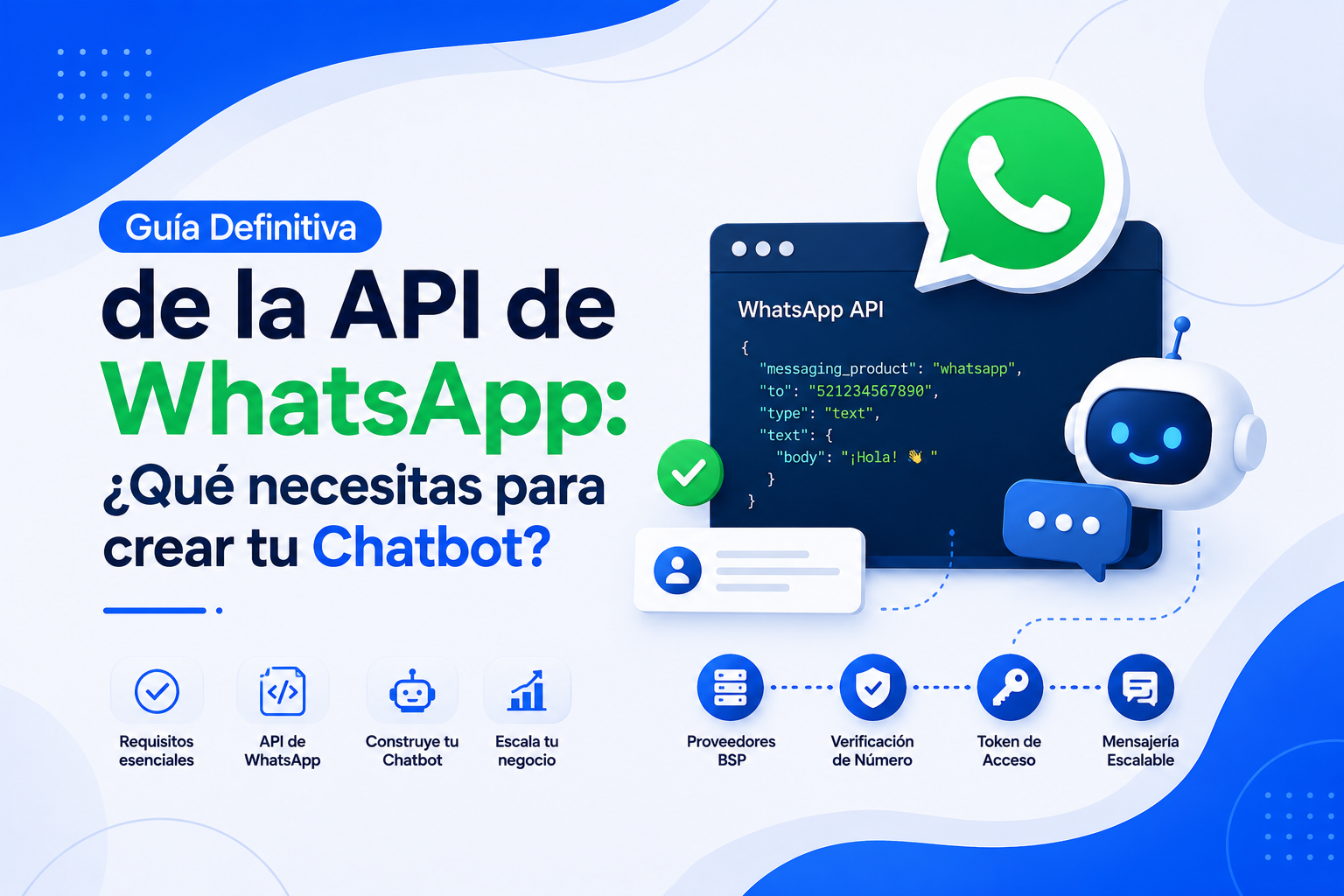 Guía Definitiva de la API de WhatsApp: ¿Qué necesitas para crear tu Chatbot?